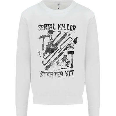 Serial Killer Starter Kit Halloween Kids Sweatshirt Jumper