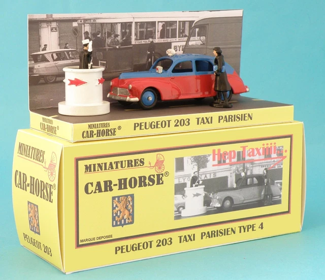 Miniature Car-Horse Vespa 400 Auto Ecole, Style Dinky, Ancien Stock, état Neuf
