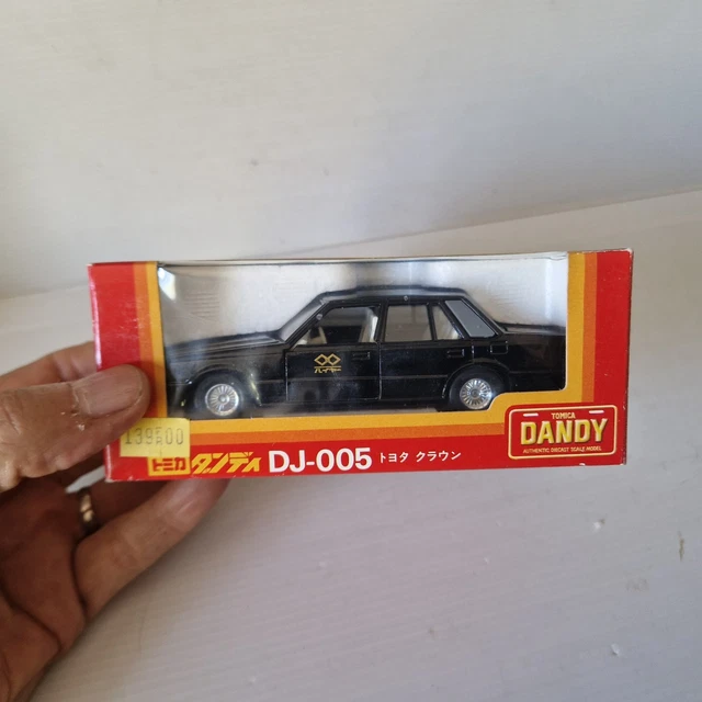 Tomica Dandy DJ-005 Toyota Crown Blanche - 1/43, MIB, Fabrication Japonaise