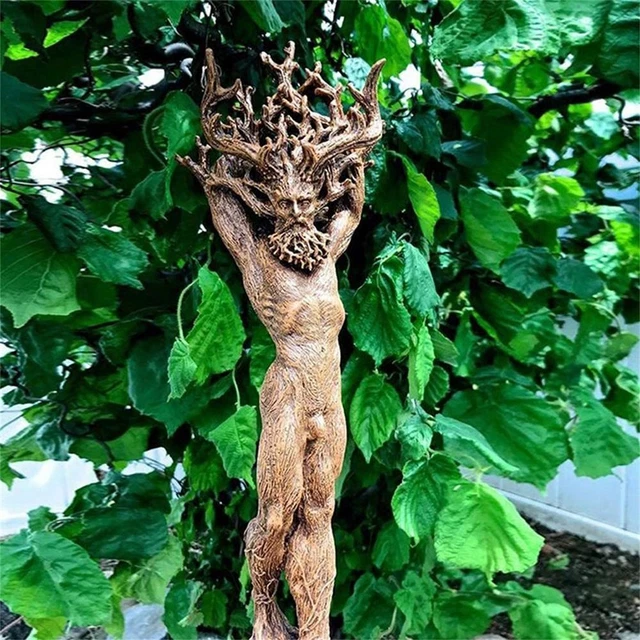 Polyresin Statue Figurine Garden Decor Forest Goddess Statue Yard Ornament