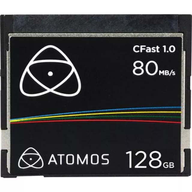 Atomos AO-ATOMCFT128 Cfast 1.0 128gb media for ninja star