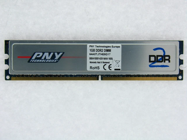 Barrette DDR2 4Go 800MHz PC2-6400 - Pour Ordinateur De Bureau - 240 Broches - 1.8V