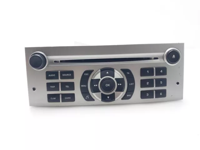 9660647677 autoradio pour PEUGEOT 407 SW 2.0 2004 8393853