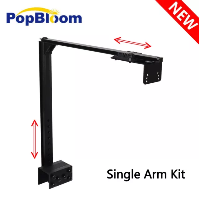 Accessory of Single Arm Mounting Kit For PopBloom Marine LED Aquarium Lighting