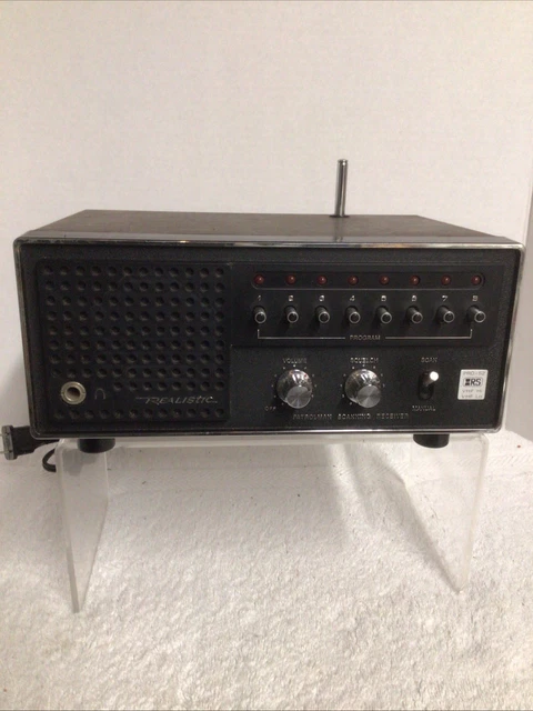 SCANNER PROGRAMMABLE ENTRÉE directe 200 canaux AM/FM Radio Shack Pro