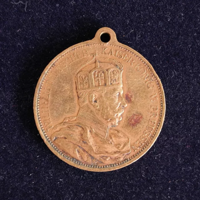 Wilhelm - Kaiser + König von Preußen Medaille zum Todestag 9. März 1888 Anhänger