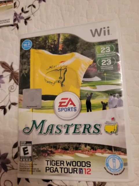Tiger Woods PGA Tour 12: The Masters (Nintendo Wii, 2011)