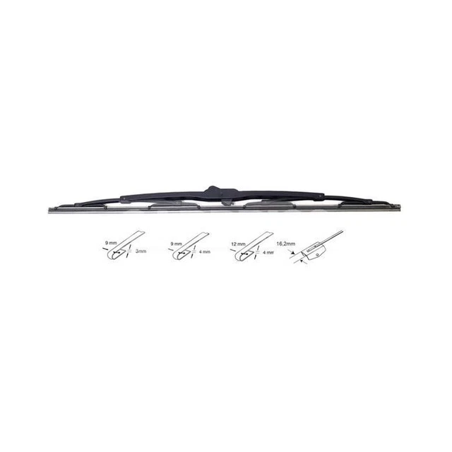 Jeu De 2 Balais D'essuie-glace Graphite CARPRISS - 40 Cm / 16 Pouces - Neuf Avec étiquettes