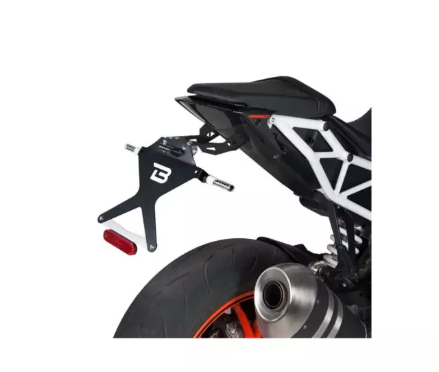 KTM 1290 Super Duke - SUPPORT DE PLAQUE BARRACUDA / KTM1104*