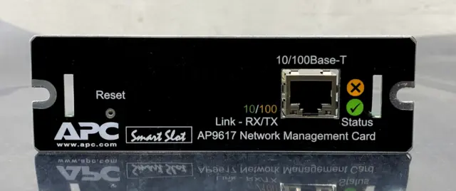 APC Smart Slot AP9617 Network Management Card
