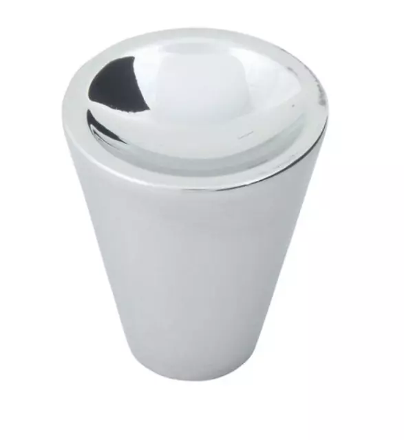 NEW! Atlas Homewares 228 Dap 1" Conical Cabinet Knob in Polished Chrome