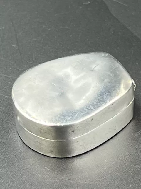 Antica pillola in miniatura argento Siam / tabacchiera marchio Siam 925