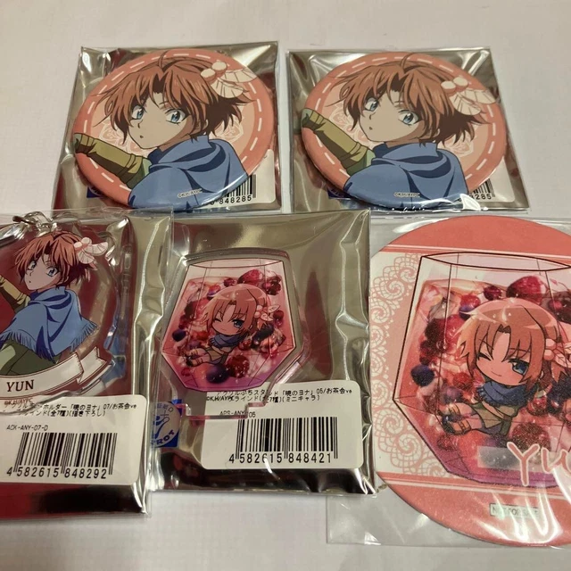Yona of the Dawn Akatsuki no Yona figure acrylic stand badge set Yoon Japan m441