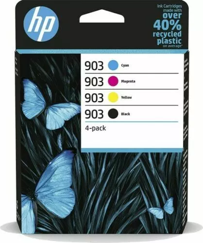 Multipack Originale Cartucce Hp 903 Nero + Colore  6Zc73Ae Standard
