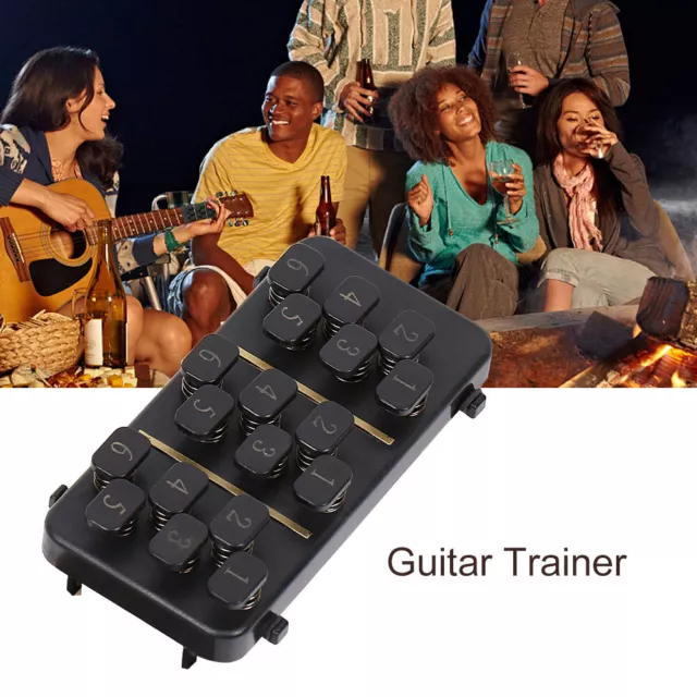 Gift Learning Tool with Chord Chart Portable Durable For Beginner Guitar Trainer