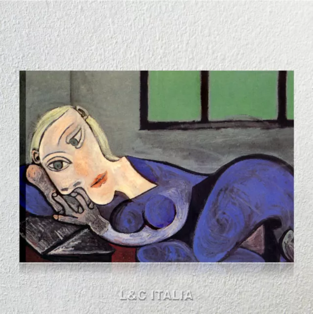 Picasso Donna sdraiata QUADRO SU TELA 70x50 cm STAMPA RIPRODUZIONE ARTE ARTISTI