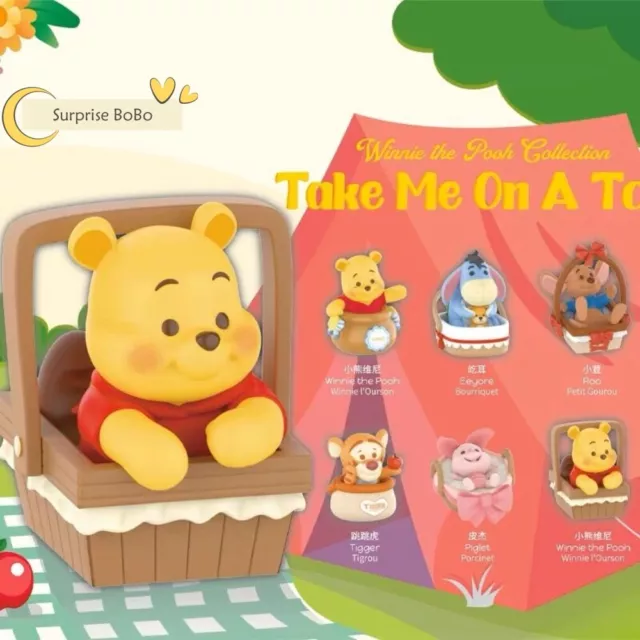 MINISO Disney Winnie Take Me On A Trip Series Blind Box Confirmed Figure HOT 3