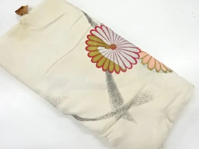 6682535: Japanese Kimono / Antique Araihari For Haori / Flower