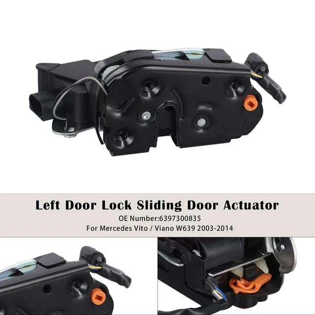 For Vito For Viano W639 Left Sliding Door Lock Actuator Replacement Part - View #10