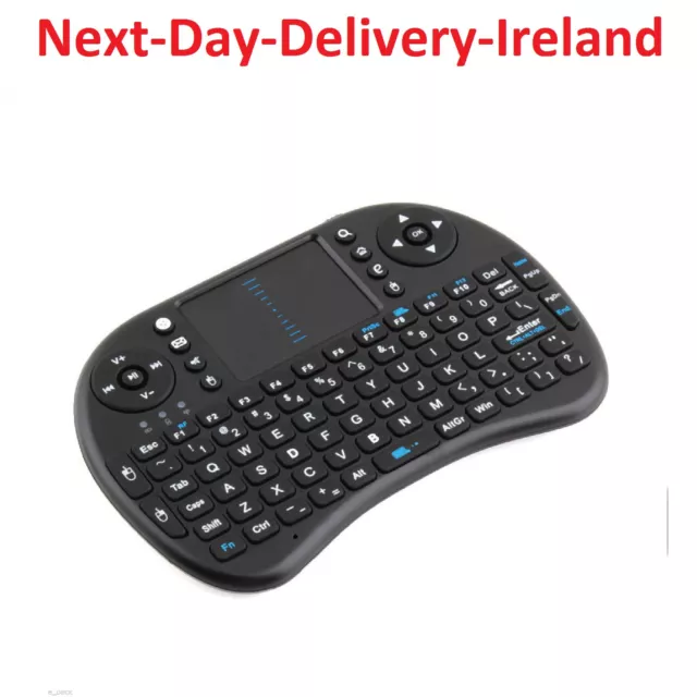 i8 Mini 2.4GHz USB Wireless Black Keyboard Keypad Touchpad Android & Windows TV