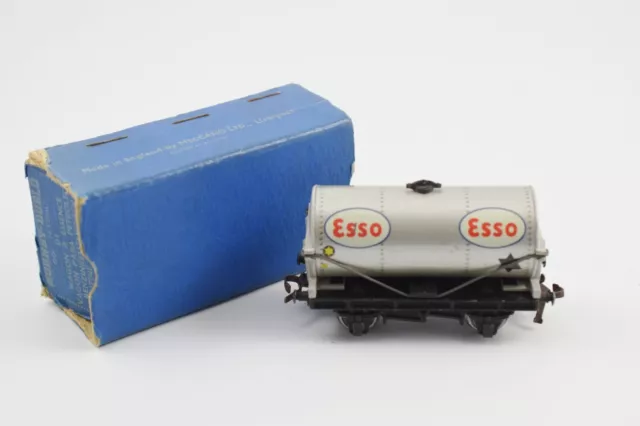 Hornby Dublo - 32081 Esso Petrol Tank Wagon D1 - 2/3 Rail OO Gauge - Boxed #E