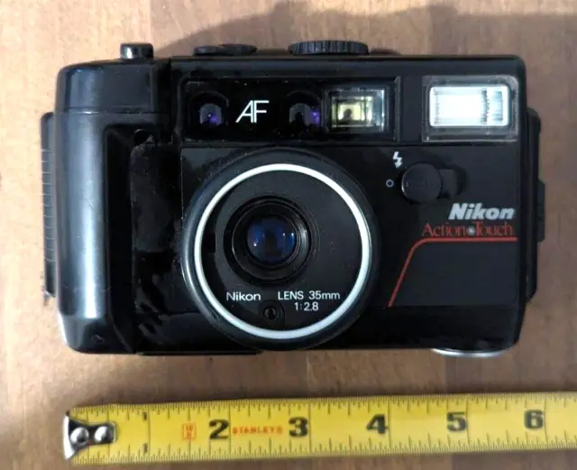 Nikon Action Touch Sport AF 35mm Point and Shoot Film Camera (T)