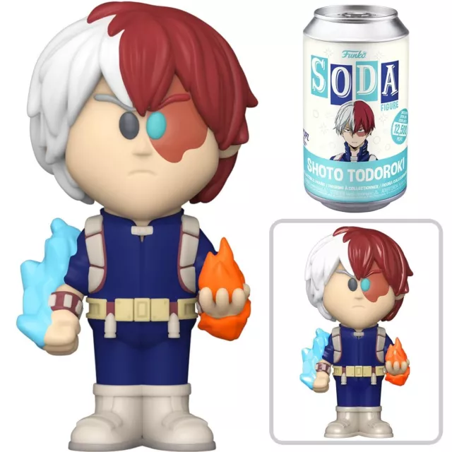Funko Vinyl Soda My Hero Academia Shoto Todoroki Sealed Case W/Chase In Stock