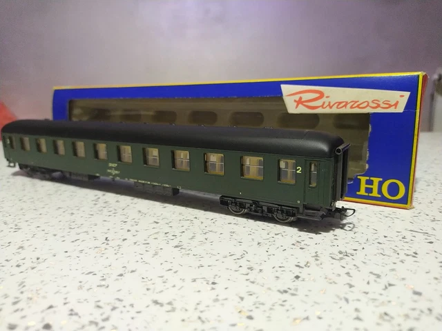 Rivarossi H0: 3 x FS Wagen / voitures FS (Gebraucht) in Fontaines NE