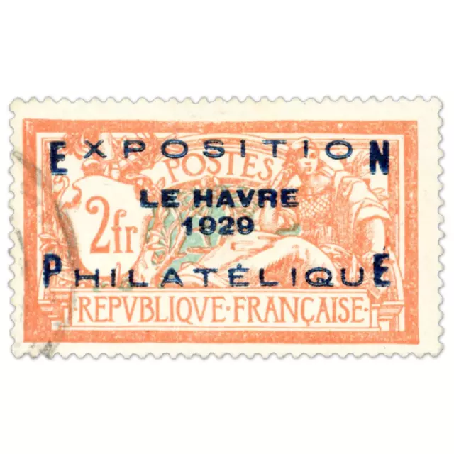 France N° 257A Expo Philatélique Du Havre Timbre Oblitere, Signé Calves