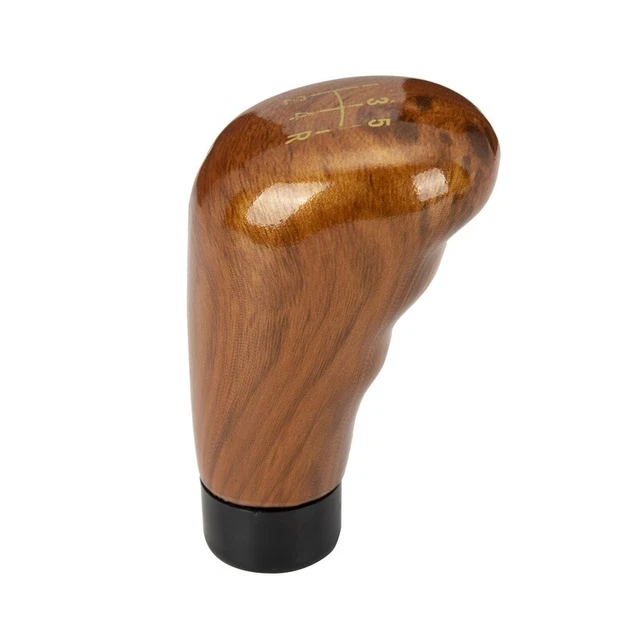MANUAL SHIFT KNOB Car Transmission Gear Stick Shifter Lever Wooden