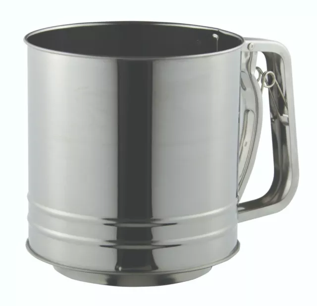 Avanti Stainless Steel 5 Cup Flour Sifter