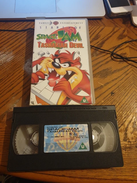 STARS OF SPACE Jam Tasmanian Devil UK VHS Looneywood £7.99 - PicClick UK