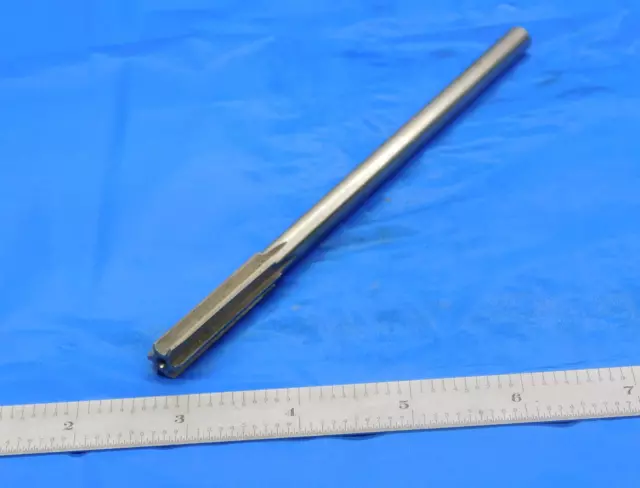 Usa Made .3813" Od Hss Reamer 5/16 Shank 6 Fl .3813 3/8 .3750 +.0063 Oversize