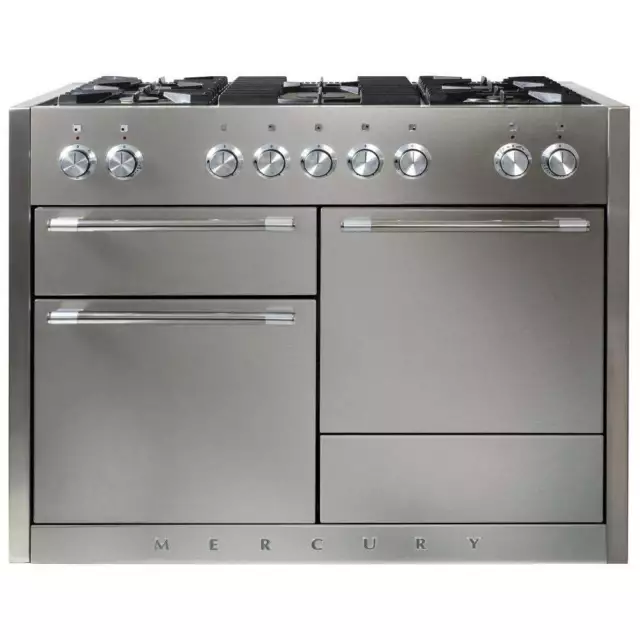 Mercury MCY1200DFSS 120cm Dual Fuel Range Cooker Stainless Steel GRADE B