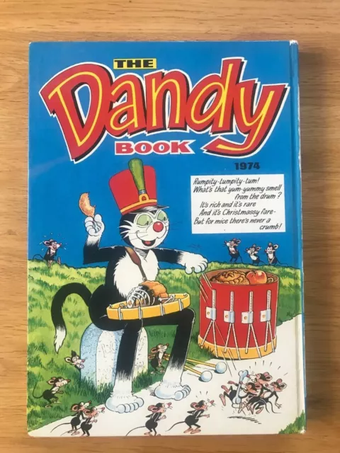 THE DANDY BOOK 1974. - Hardback. Very Good Condition, Unclipped, Collectible