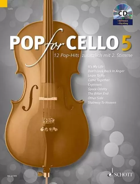 Pop For Cello 05 Broschüre Pop for Cello Ausgabe mit CD (Rückendrahtheftung)
