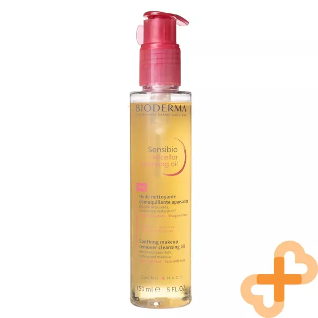 BIODERMA Sensibio Micellaire Huile Détergente 150ml Apaisant Maquillage Solvant