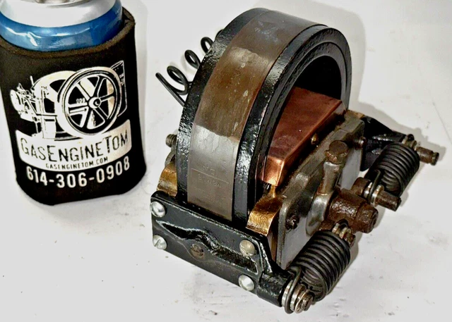HOT WEBSTER K Low Tension 2 Bar Magneto Hit Miss Gas Engine Mag HOT BRASS BODY