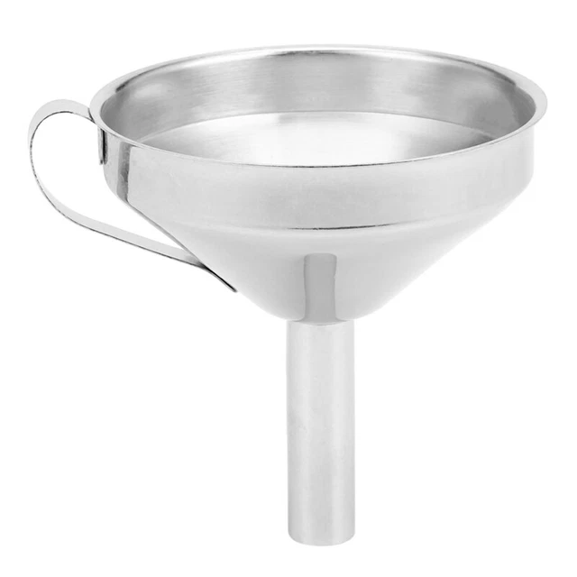 1X(Entonnoir de cuisine en acier inoxydable Filtre detachable pour transfer4470
