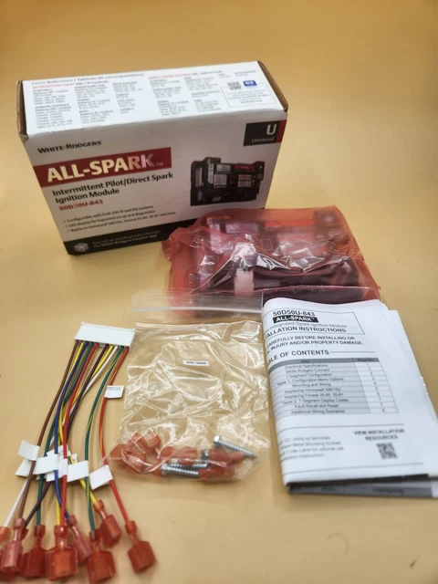 White Rodgers 50D50U-843 Intermittent Pilot/Direct Spark Ignition Module