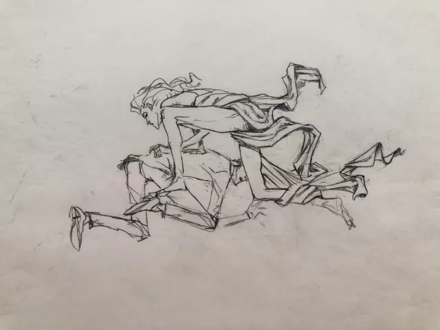 Peter Chung (Creator of AeonFlux)’s MTV The Loaded Original production sketch