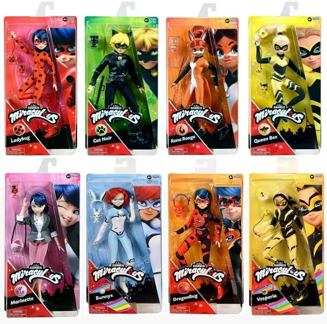 Masques De Fête - Amscan - Miraculous - Paquet De 8 - Rouge Et Noir