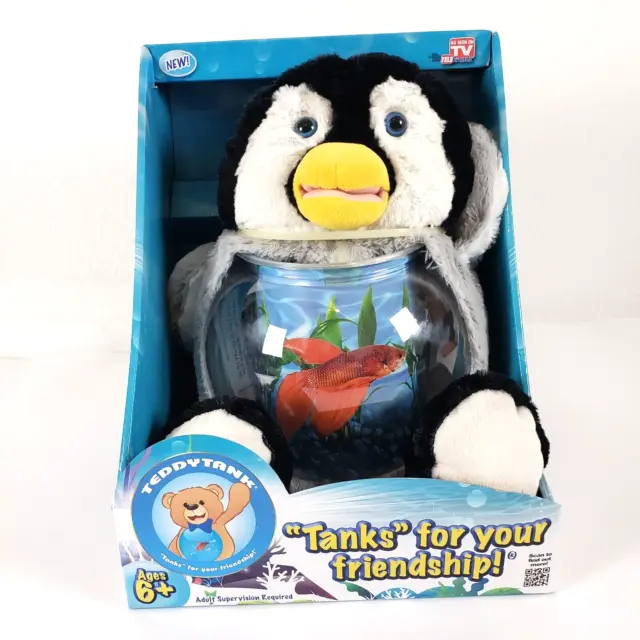 NEW!! Teddy Tank Charming Penguin Tanks for Your Friendship Tank As Seen On TV