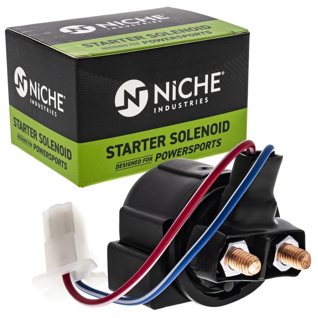 NICHE Starter Solenoid Relay Switch for Yamaha 3UH-H1940-02-00 Vino Zuma 125