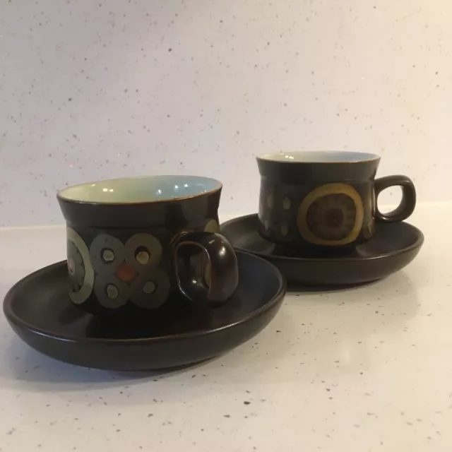 Denby arabesque denby cups and saucers