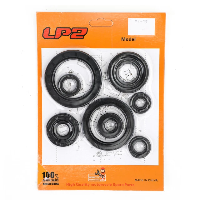 Set Guarnizioni Olio Motore 10pz Guarnizioni per Honda CRF 450R 2002-2006 Motocross Enduro BB