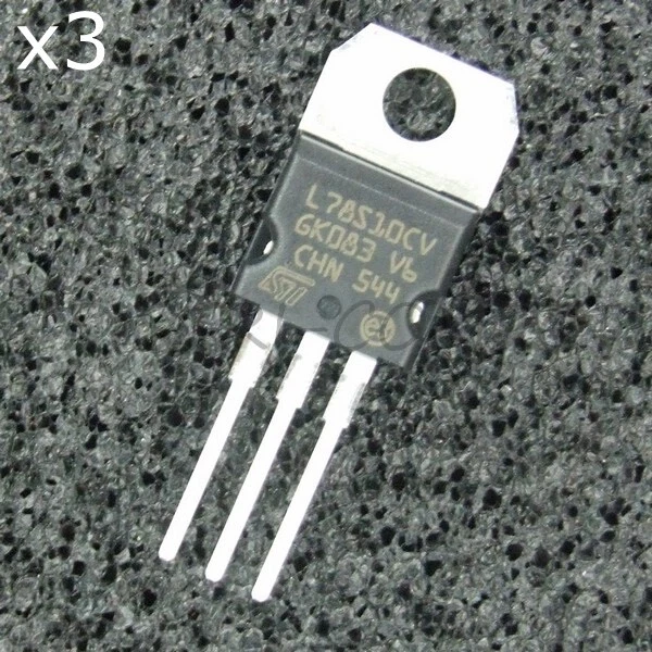 Régulateur De Tension L78S15CV STMicroelectronics +15V 2A TO-220 - Lot De 2 Pièces Neuves