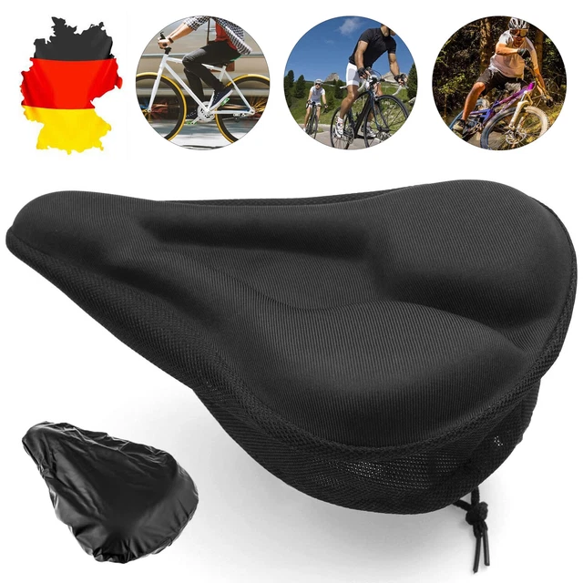 Coprisella Morbido E Largo Per MTB - Extra Imbottito 7mm, Seduta Confortevole