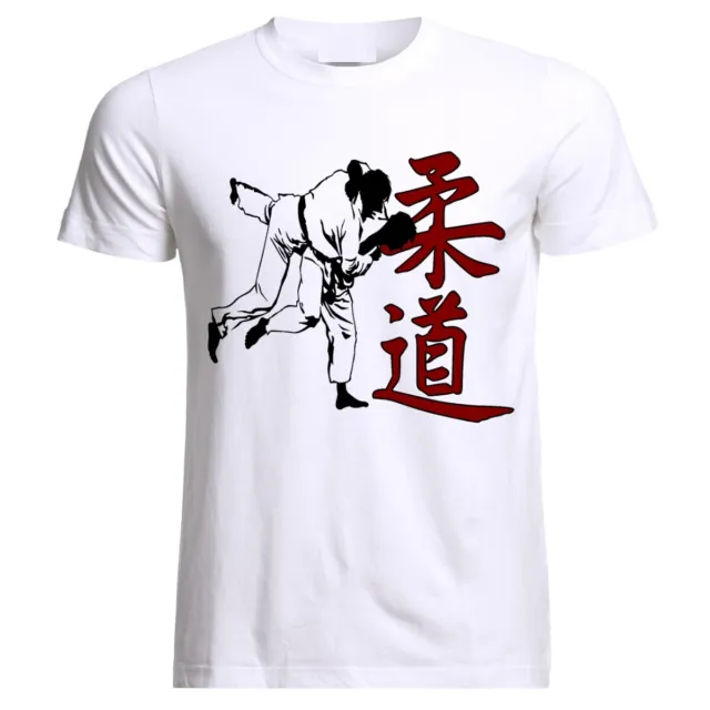 T-shirt Judo Karate Samurai arti marziali MMA Bushido