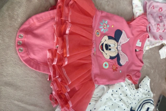 Baby Girls clothes Bundle. 7 Items. Age 3/6 months. Used 3
